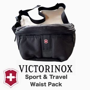VICTORINOX Sport & Travel Waist Pack Fanny Pack 3-Pockets Adjustable NWOT